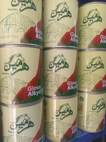 رنگ سفید روغنی براق کوارت هرمین