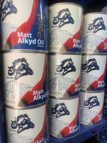 رنگ سفید روغنی مات کوارت هرمین