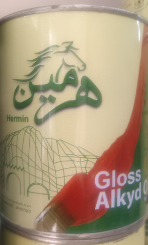 رنگ مشکی روغنی براق کوارت هرمین